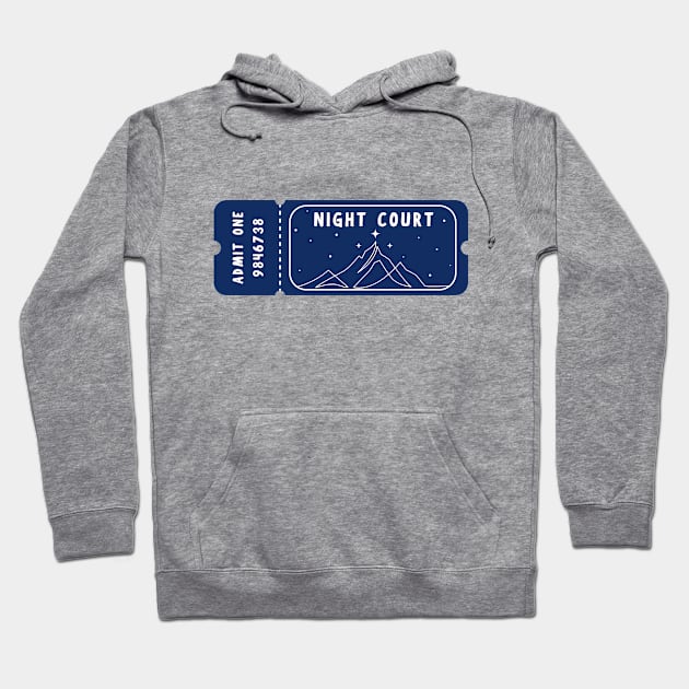 Night Court - ACOTAR Hoodie by medimidoodles